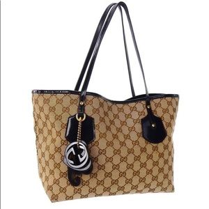 Gucci Monogram Jolie Tote Bag